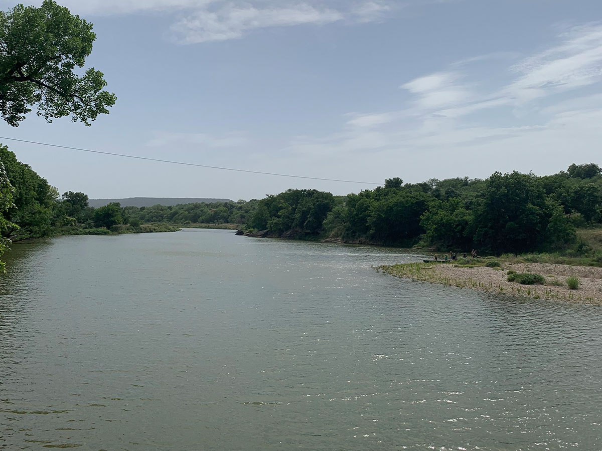 Brazos River Canoe Trek