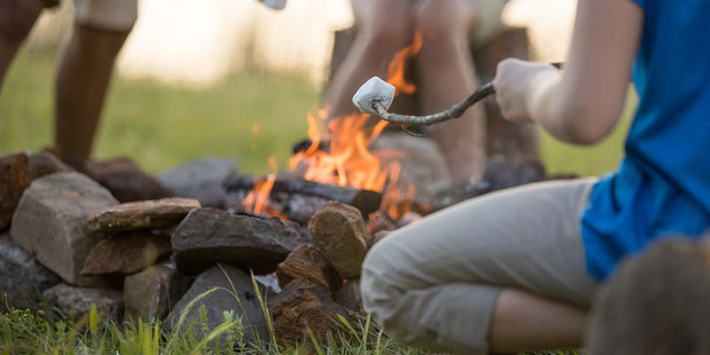 Cooking outside