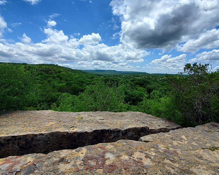 Worth Ranch rock formation