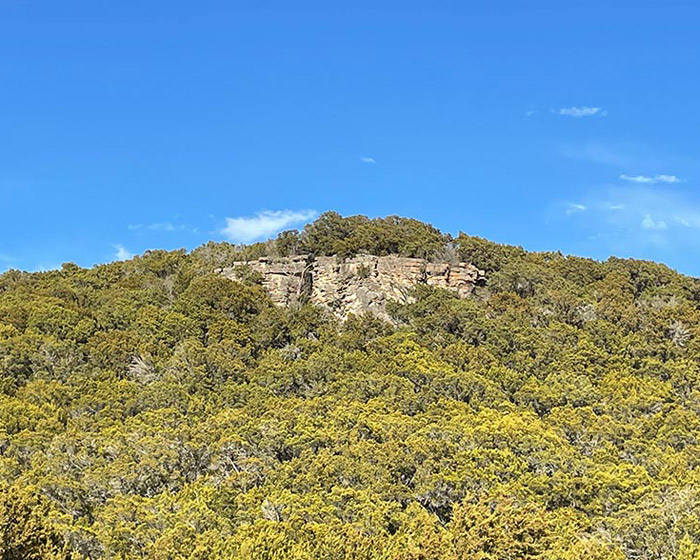 Worth Ranch rock outcropping